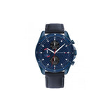 Buy Tommy Hilfiger Parker Blue Dial Blue Leather Strap Watch for Men - 1791839 in Pakistan
