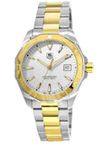Buy Tag Heuer Aquaracer Silver Dial Two Tone Steel Strap Watch for Men - WAY1120.BB0930 in Pakistan
