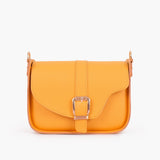 Buy Saddle Buckle Bag - Yellow in Pakistan