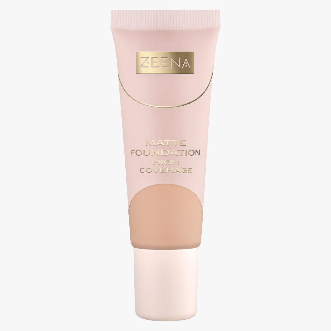 Buy ZEENA MATTE FOUNDATION HIGH COVERAGE 030 in Pakistan