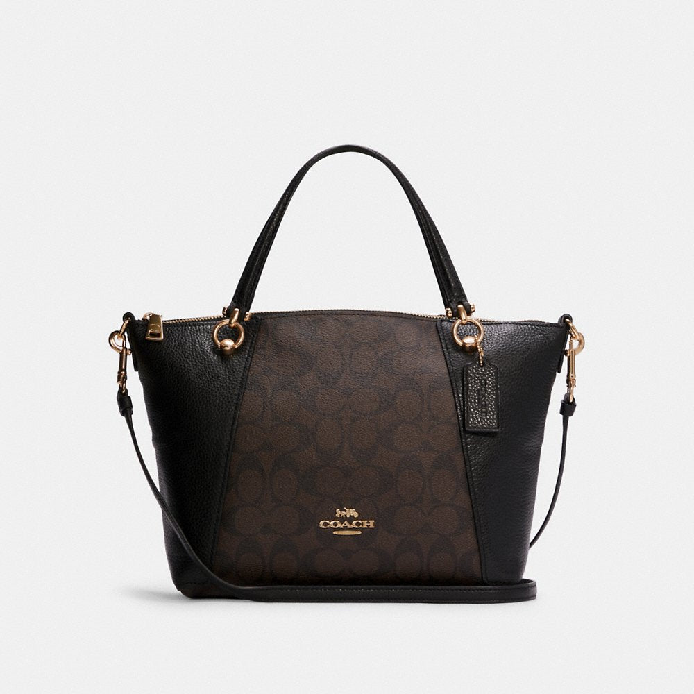Buy Coach Kacey Satchel in Signature Canvas Bag Small in Pakistan