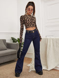 Buy Shein Unity Allover Letter Graphic Sheer Mesh Crop Top Without Bra in Pakistan