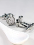 Buy SHEIN Men Clock Design Cufflink in Pakistan