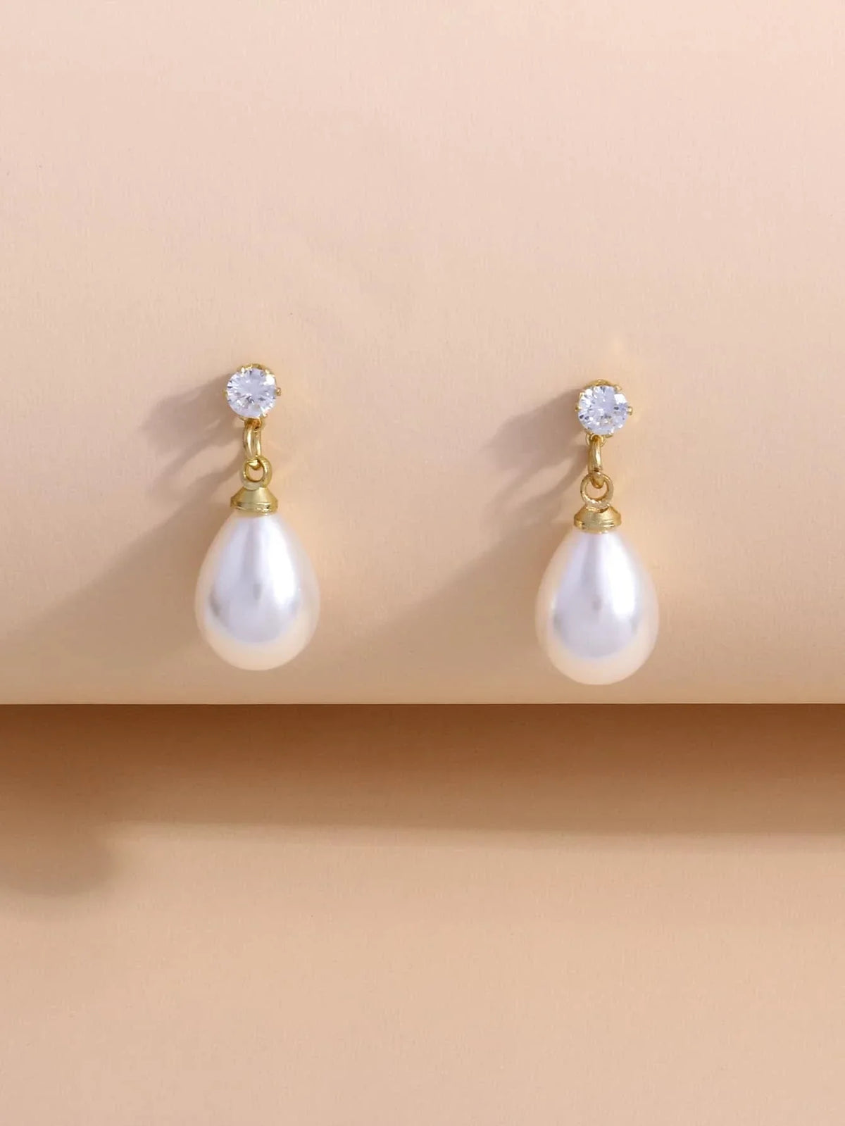 Buy SHEIN Faux Pearl Decor Drop Earrings in Pakistan
