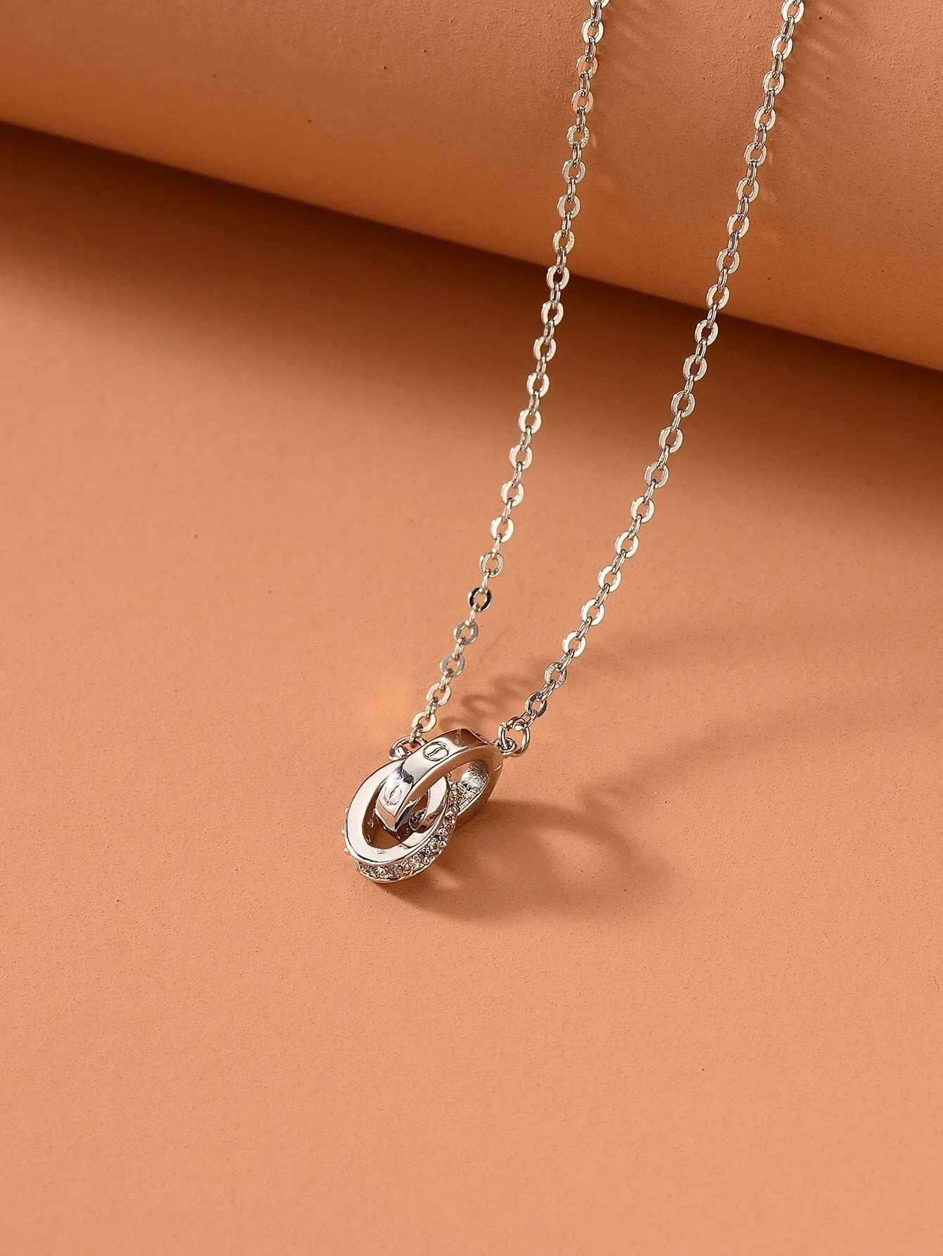 Buy Shein Ring Pendant Necklace in Pakistan