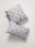 Buy Shein 1pc Plush Chevron Pattern Cushion Cover Without Filler in Pakistan
