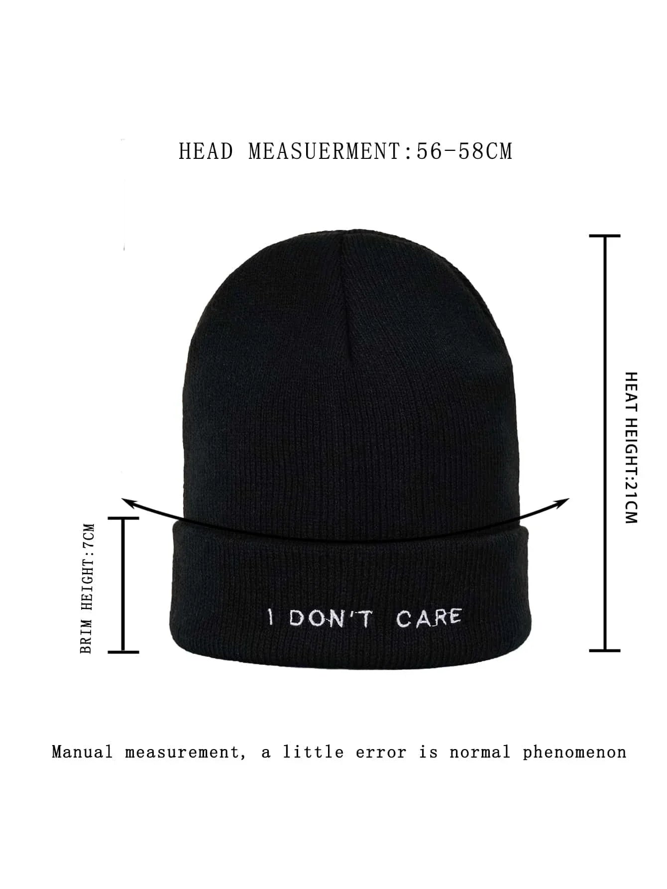 Buy Shein Slogan Embroidery Beanie in Pakistan