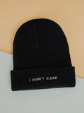 Buy Shein Slogan Embroidery Beanie in Pakistan