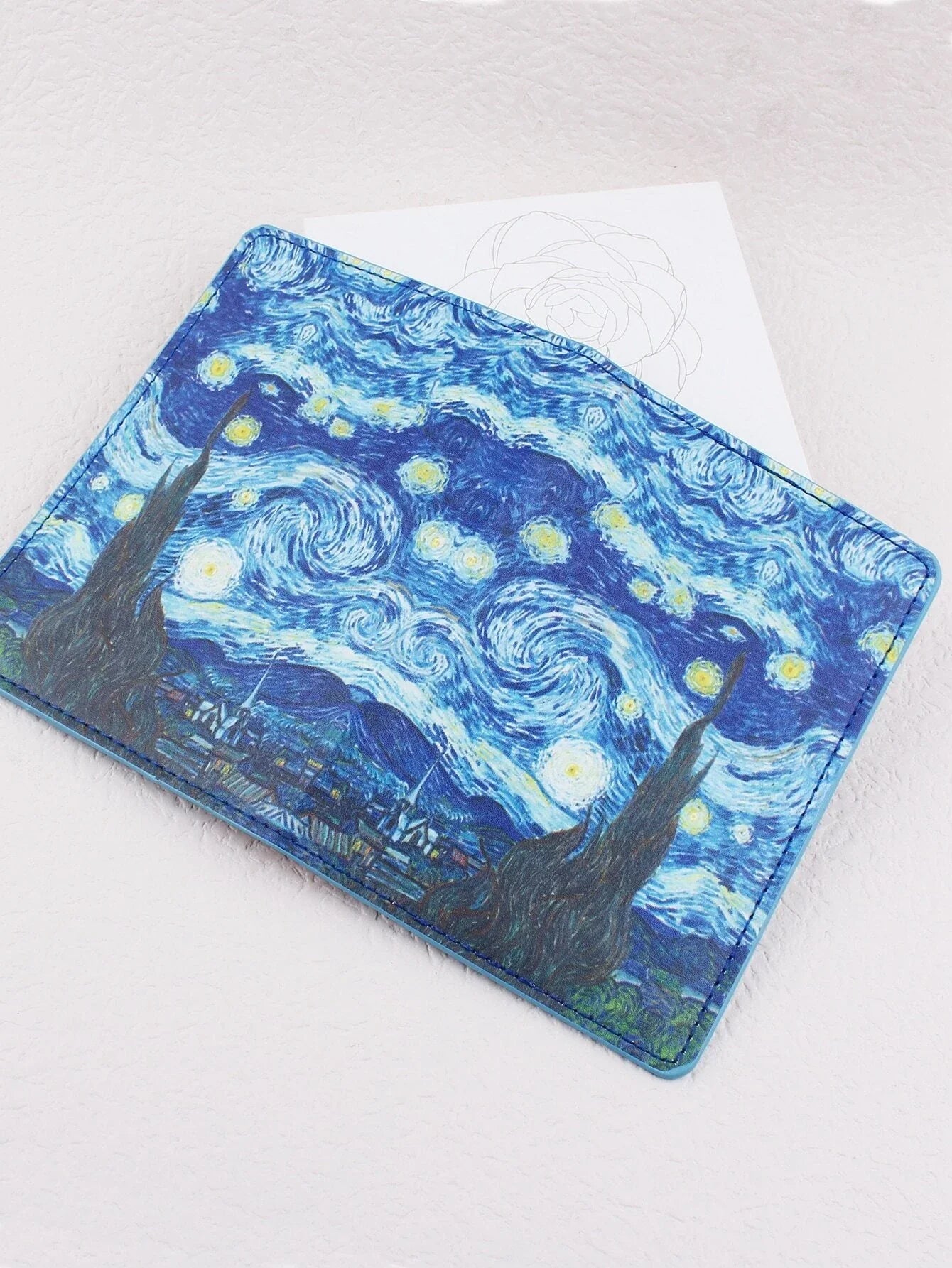 Buy Shein Sky Graphic Passport Holder in Pakistan