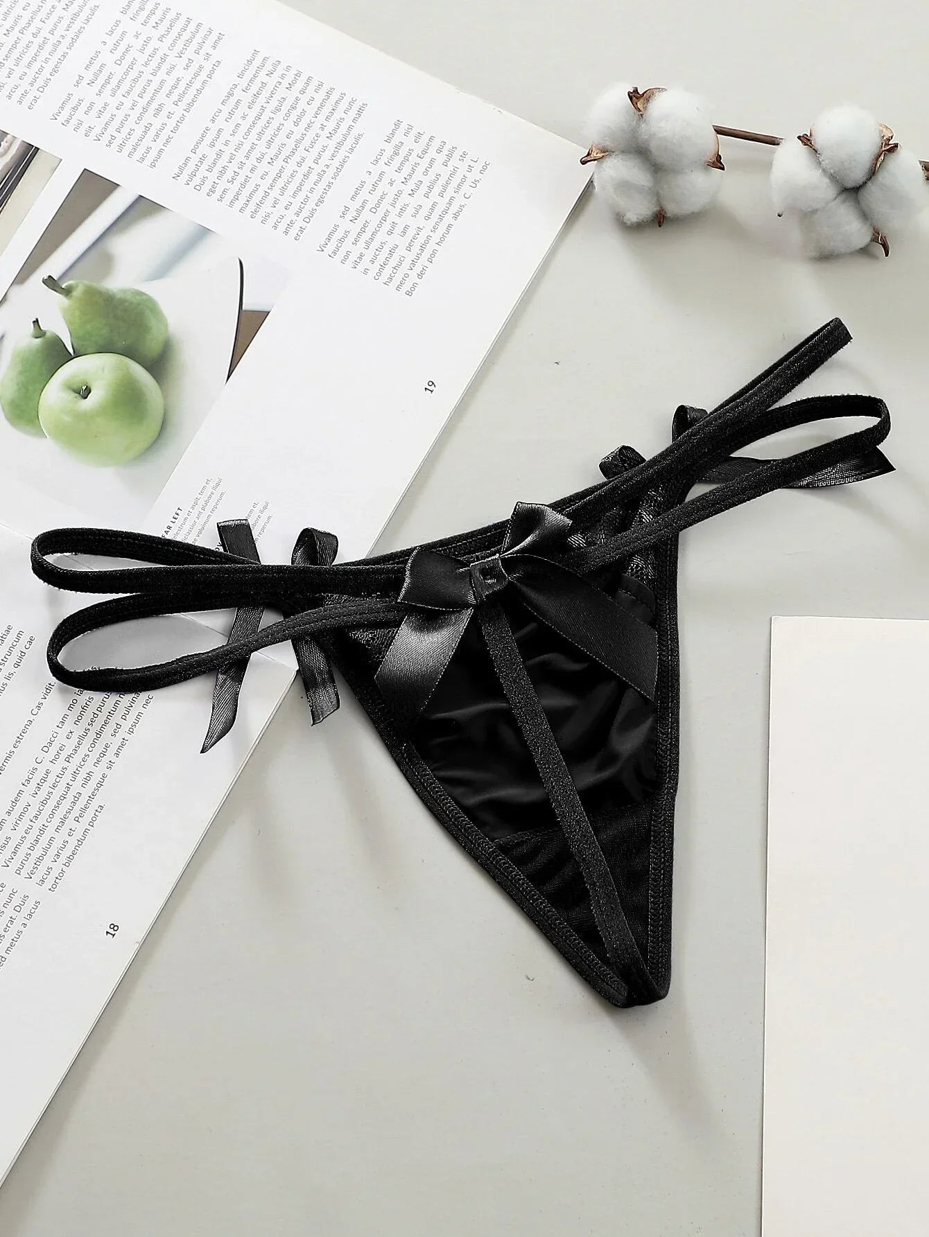 Buy Shein Bow Decor Thong in Pakistan
