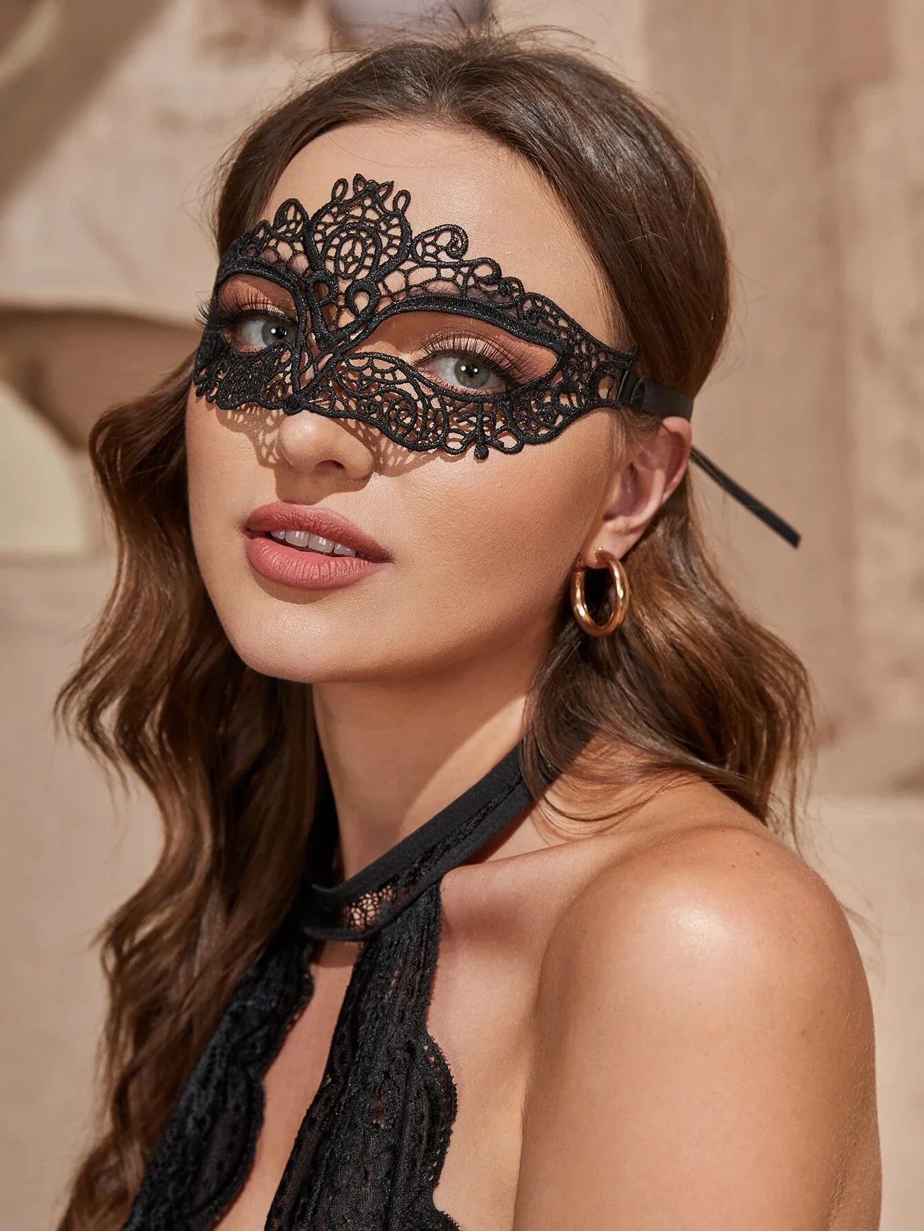 Buy SHEIN Lace Eye Shield Costume in Pakistan