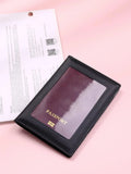Buy Shein Letter Graphic Fold Passport Case in Pakistan