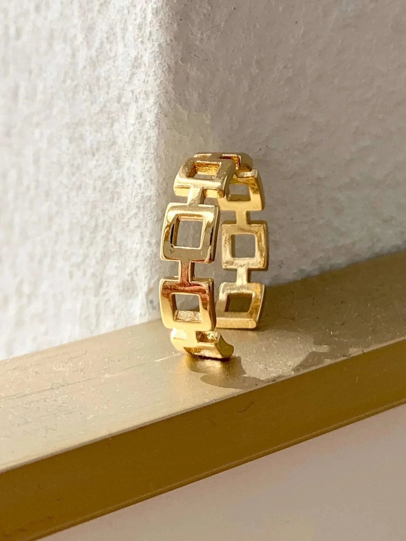 Buy Shein DAZY Geometric Decor Ring in Pakistan