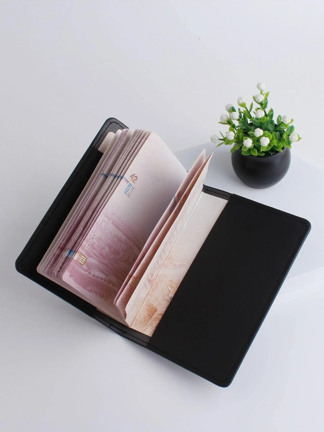 Buy Shein Letter Graphic Fold Passport Case in Pakistan