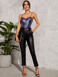 Buy Shein Bae Crocodile Embossed Cami Top in Pakistan
