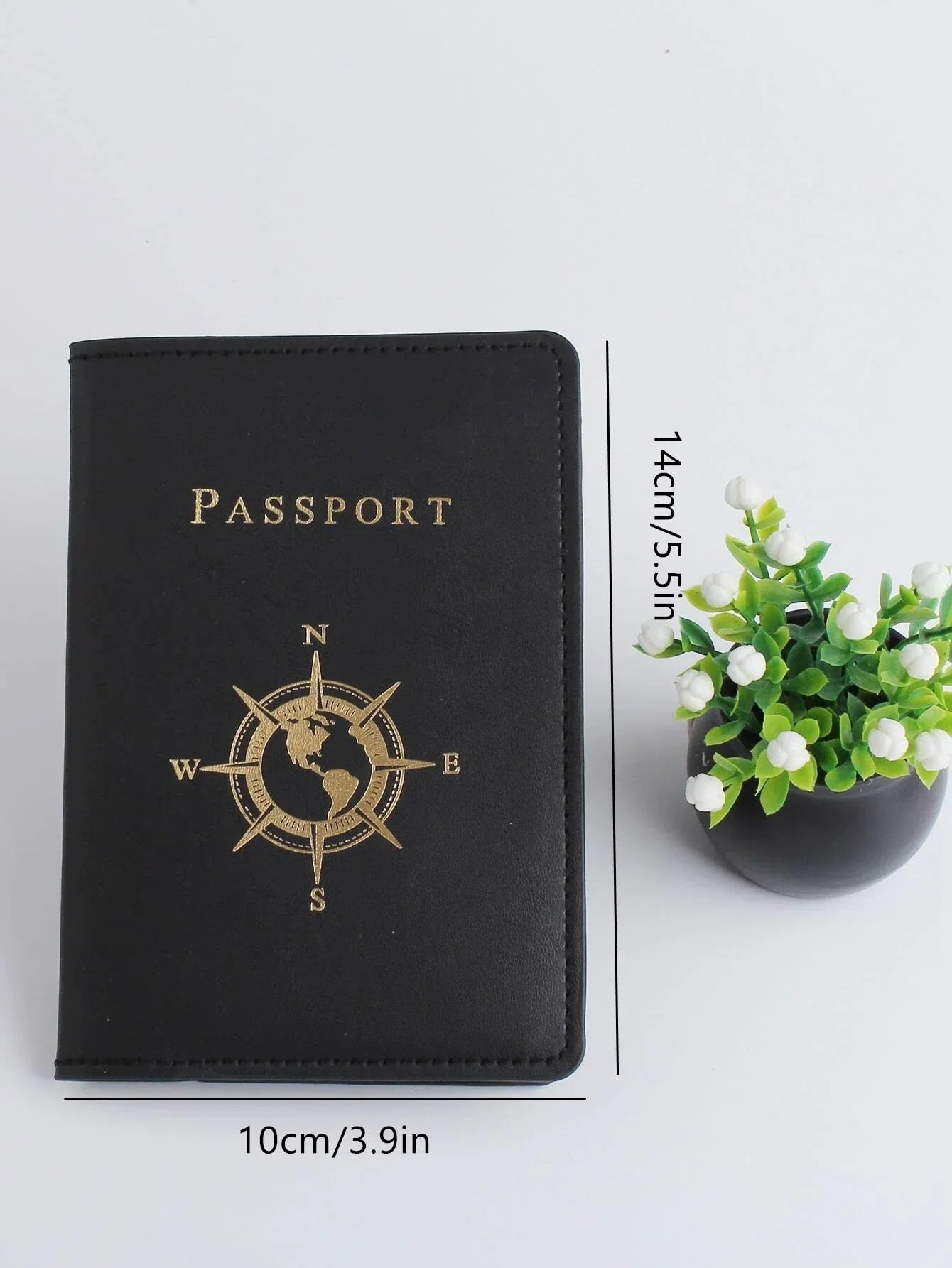 Buy Shein Letter Graphic Fold Passport Case in Pakistan