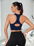 Buy SHEIN Medium Support Seamless Sports Bra in Pakistan