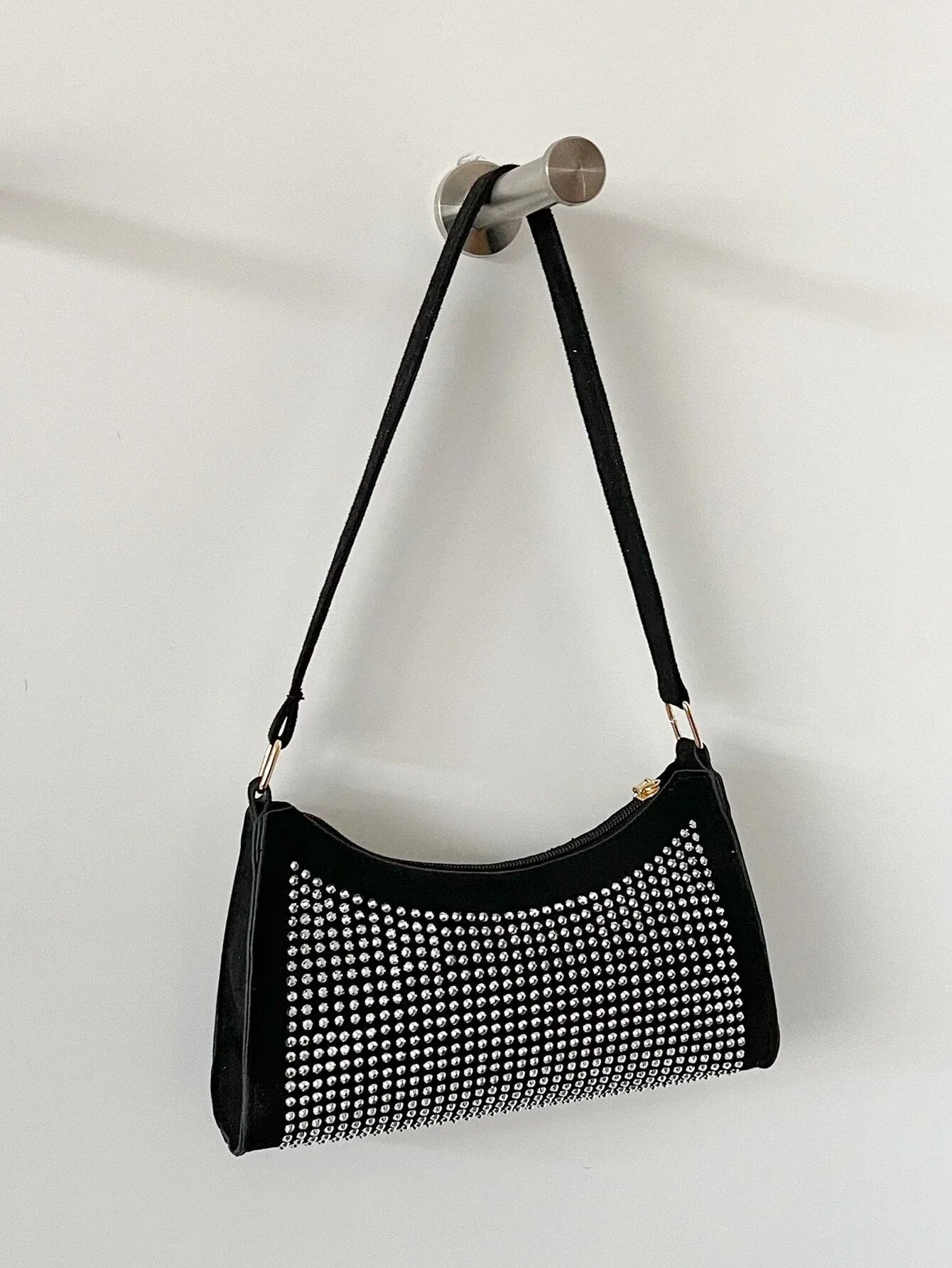 Buy Shein Allover Studded Decor Baguette Bag in Pakistan