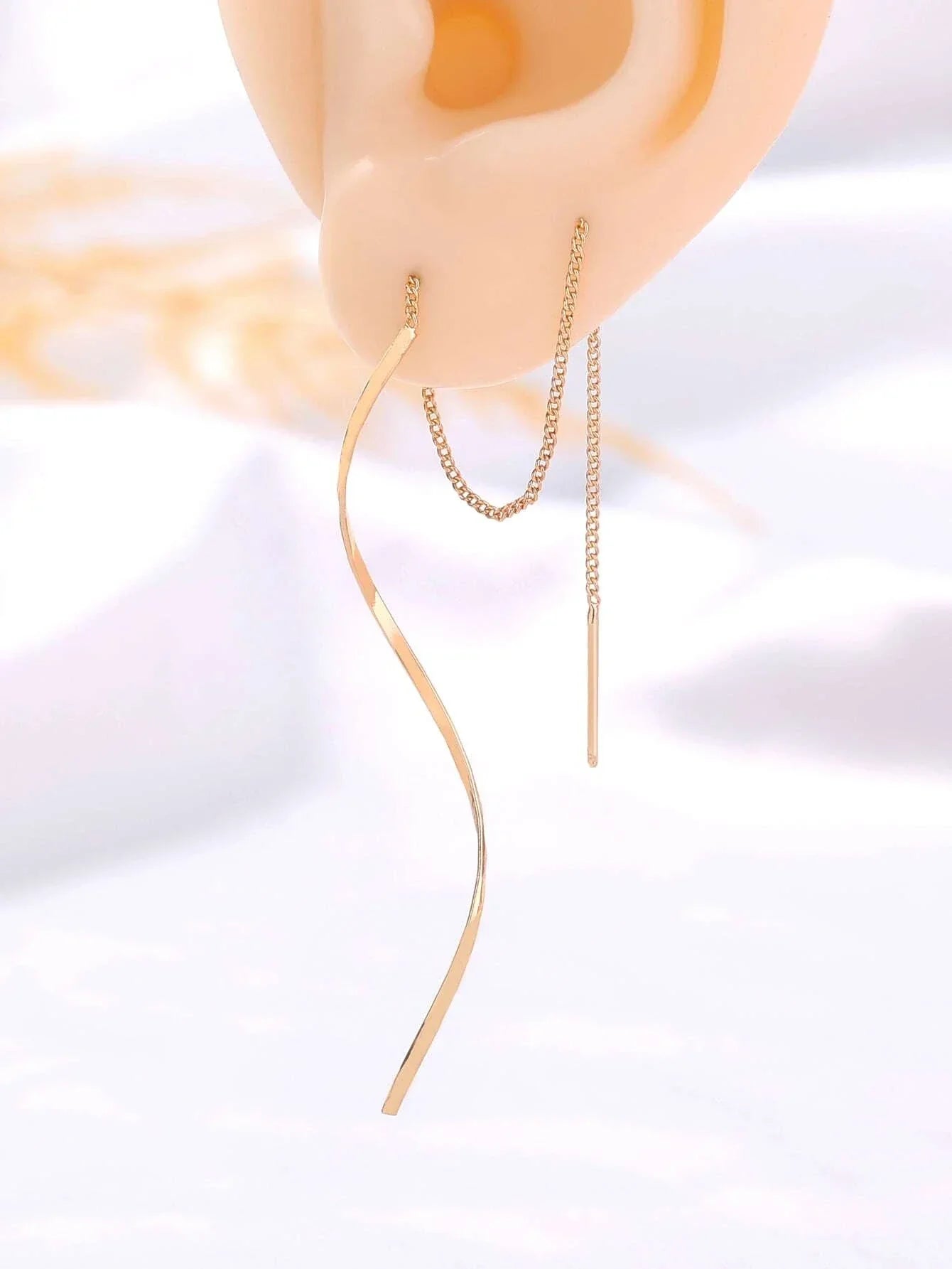 Buy Shein Spiral Drop Earrings in Pakistan