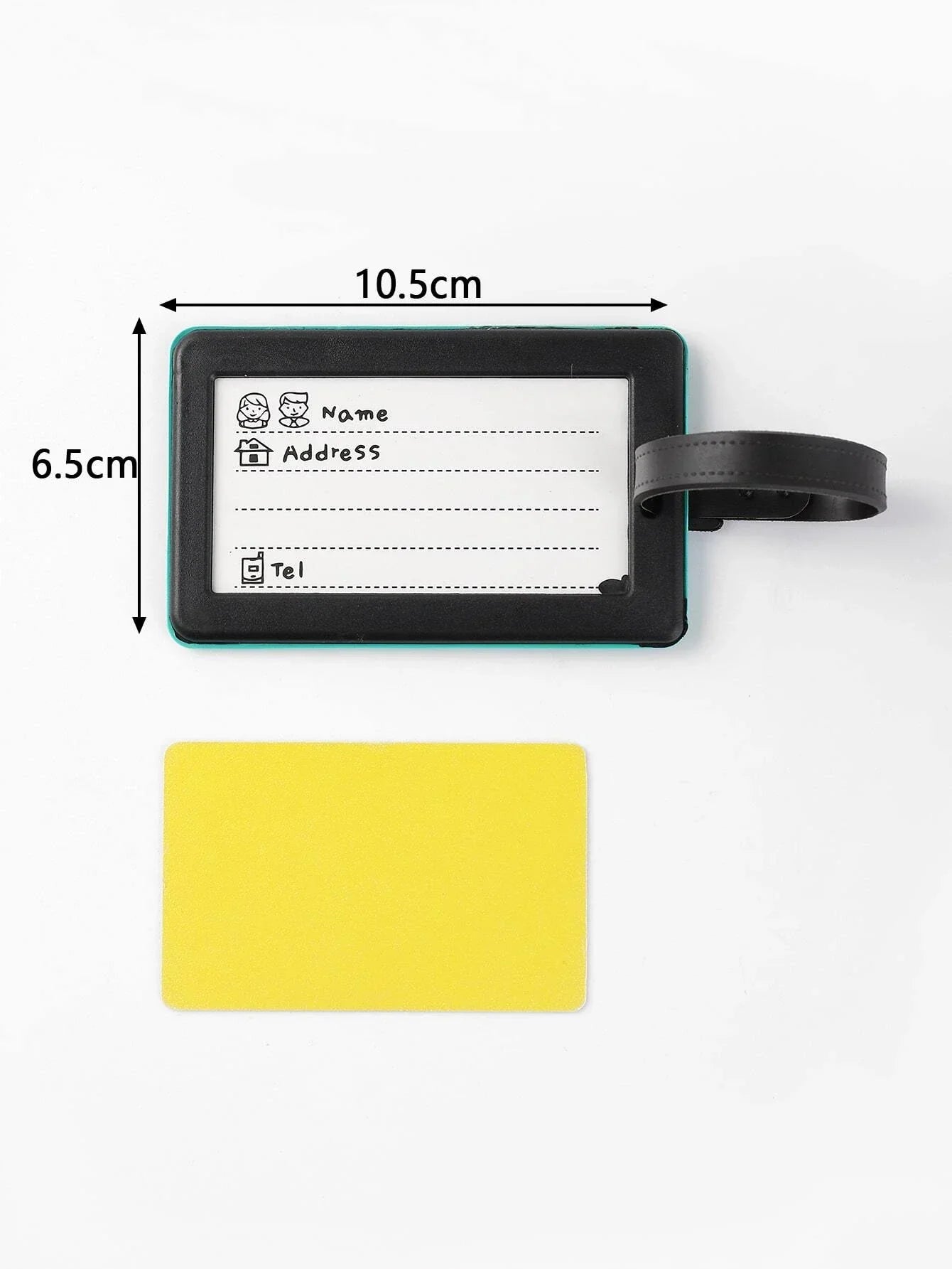 Buy Shein Cartoon Pineapple Graphic Luggage Tag in Pakistan