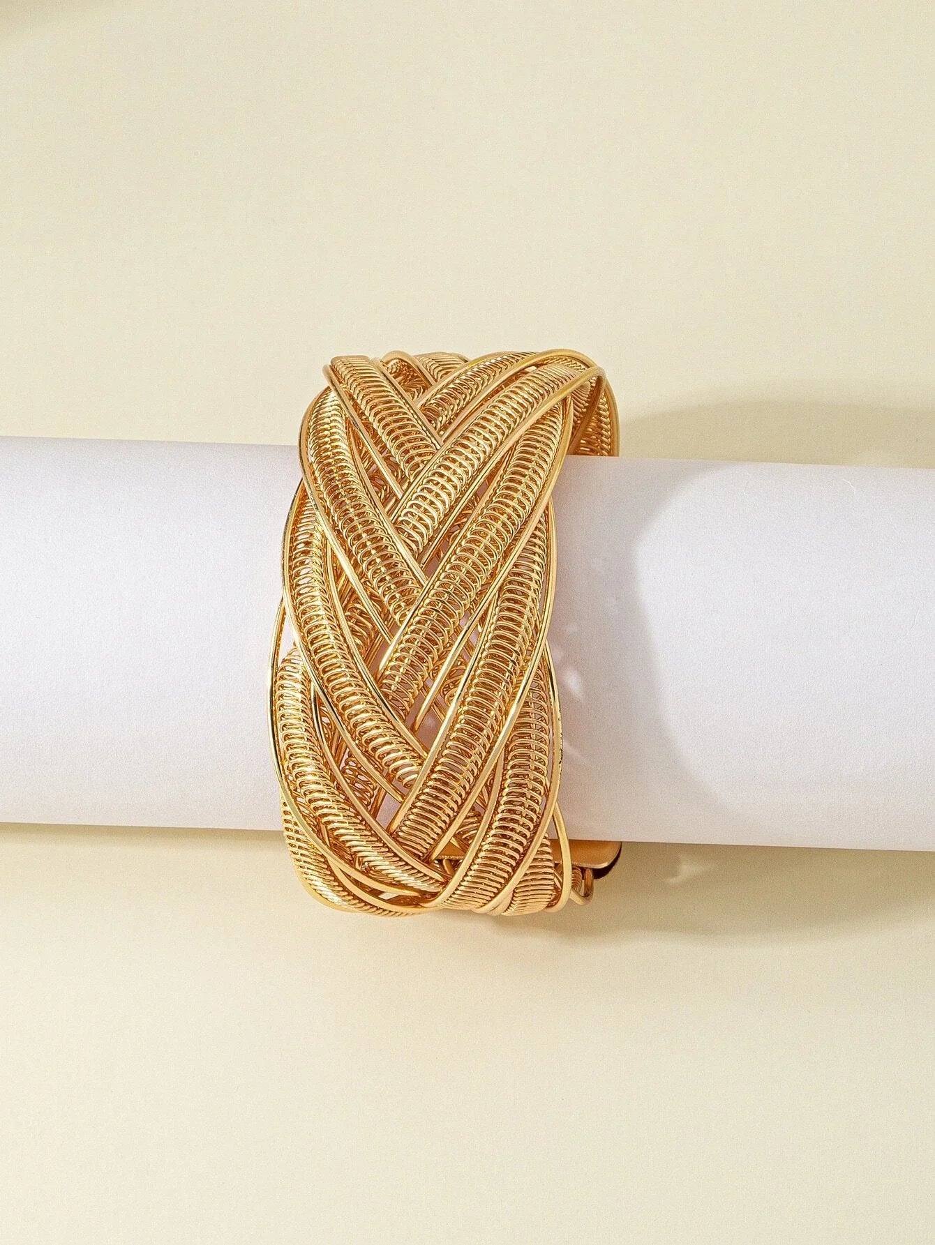 Buy Shein Twist Decor Cuff Bangle in Pakistan