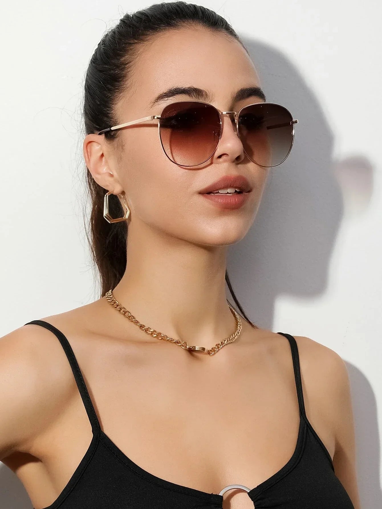 Buy SHEIN Ombre Lens Fashion Glasses in Pakistan