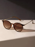 Buy Shein Leopard Tinted Lens Fashion Glasses in Pakistan