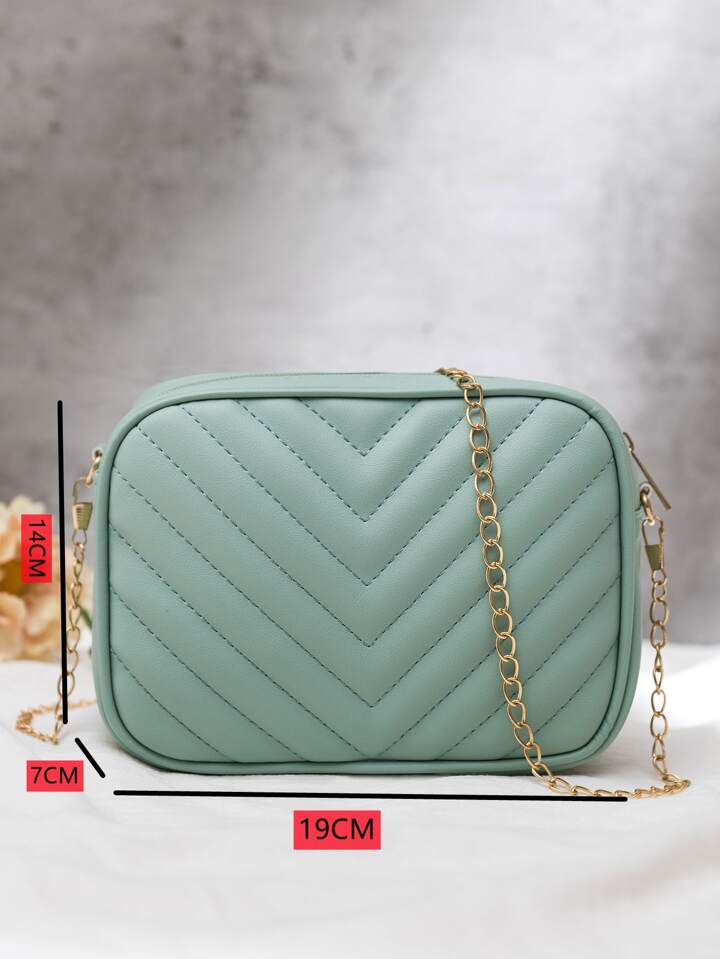 Buy Chevron Charm Crossbody Bag in Pakistan