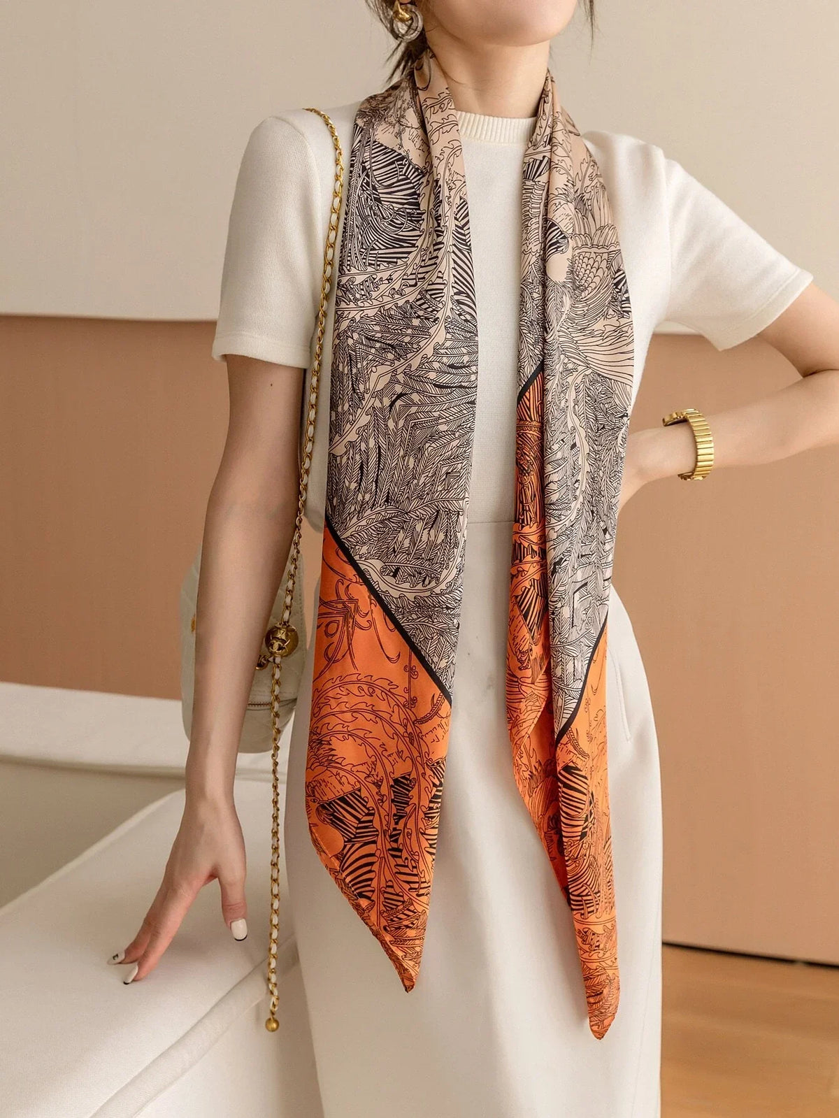 Buy Shein Bird Print Bandana in Pakistan