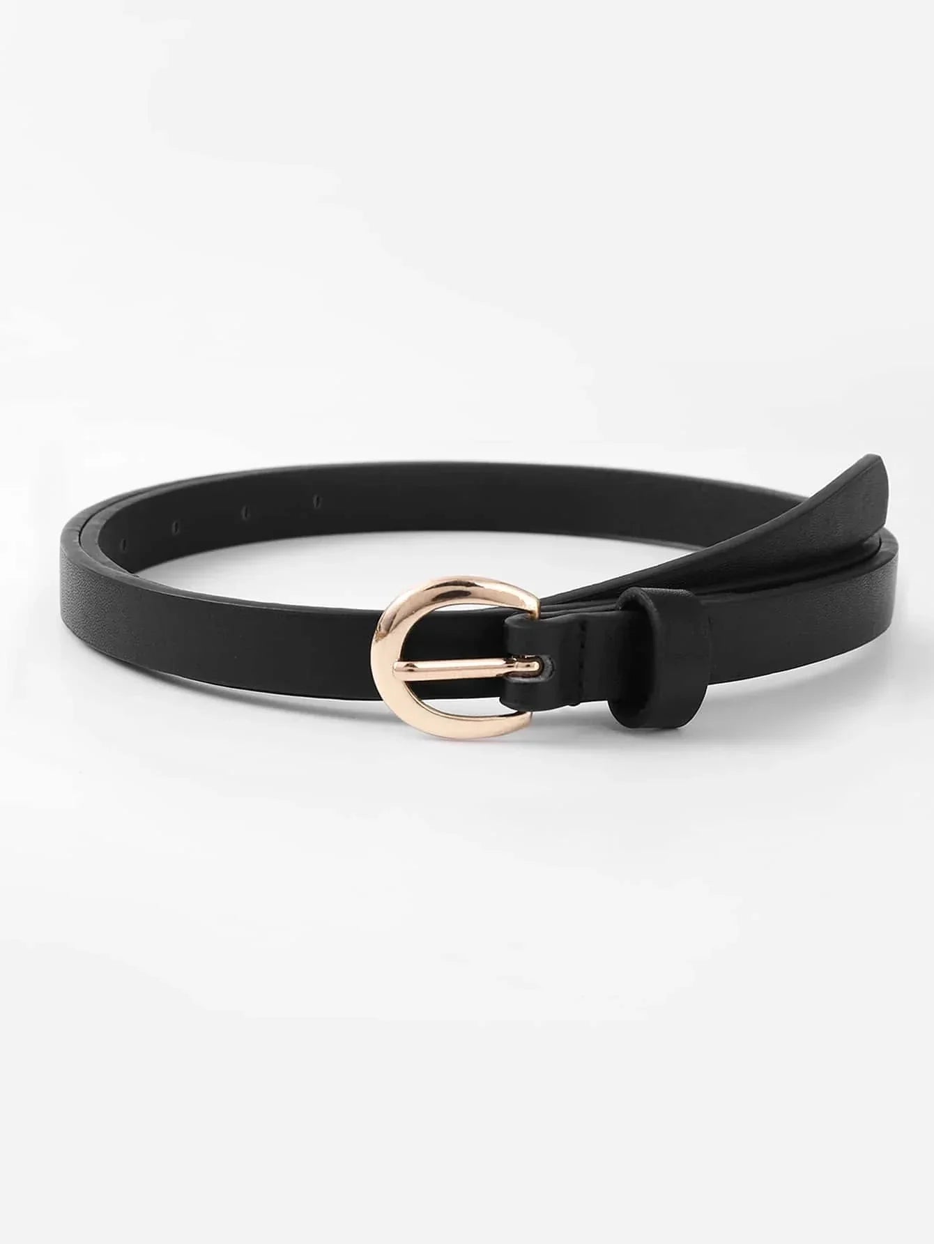Buy Shein 4pcs Metal Buckle Belt With Hole Punch in Pakistan