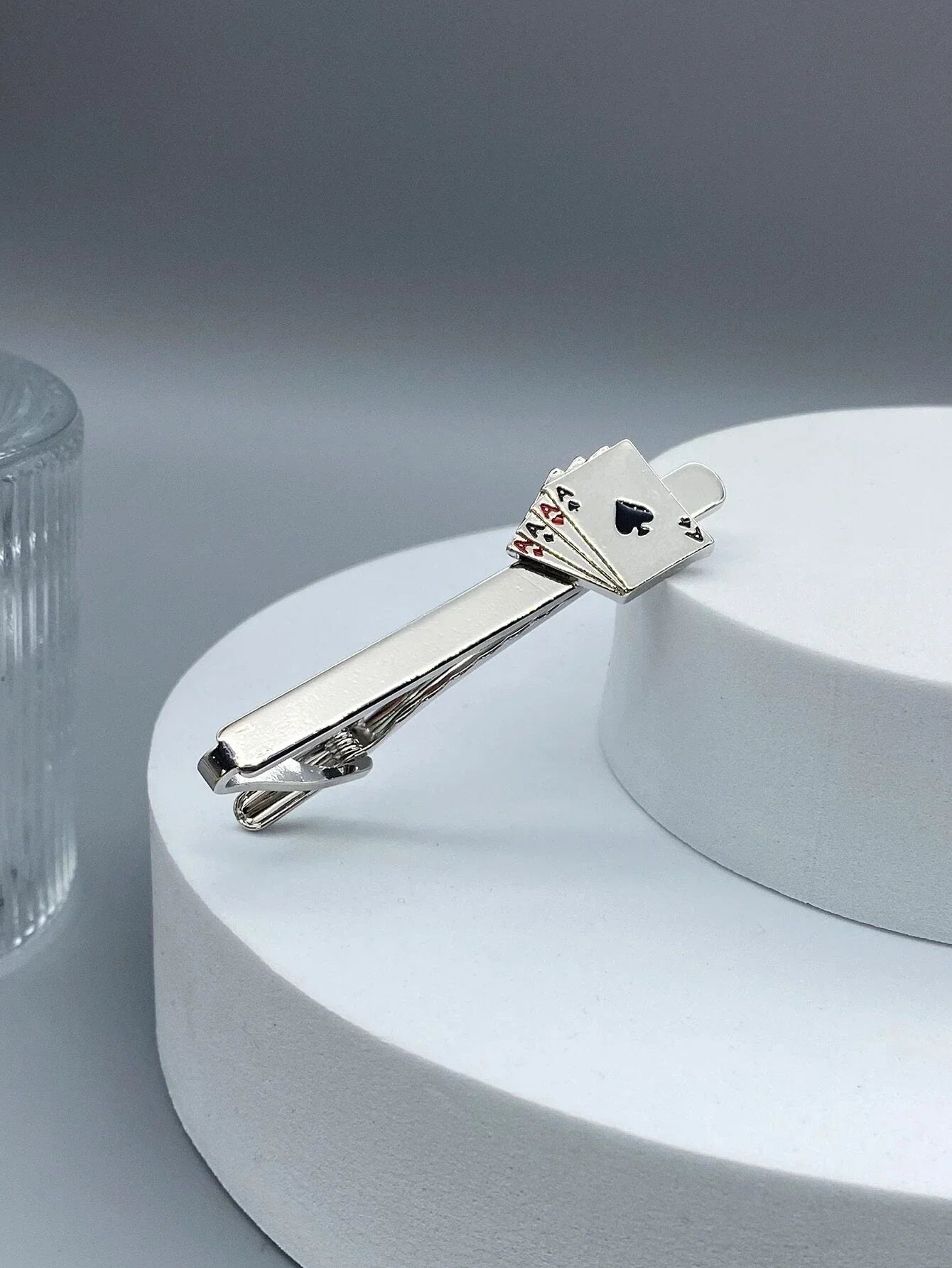 Buy SHEIN Men Playing Card Decor Tie Clip in Pakistan