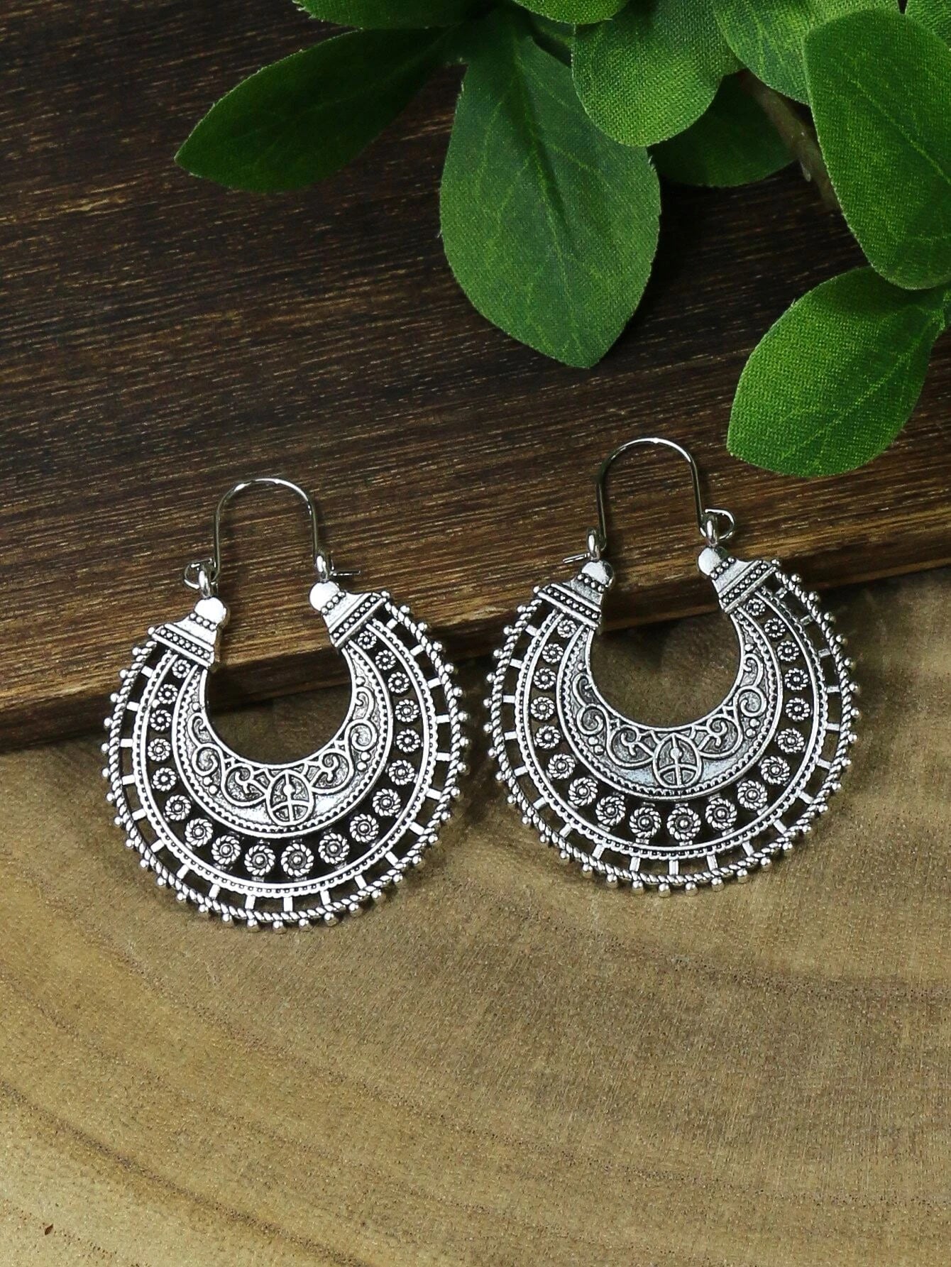 Buy SHEIN EMERY ROSE 6pairs Hollow Out Hoop Earrings in Pakistan