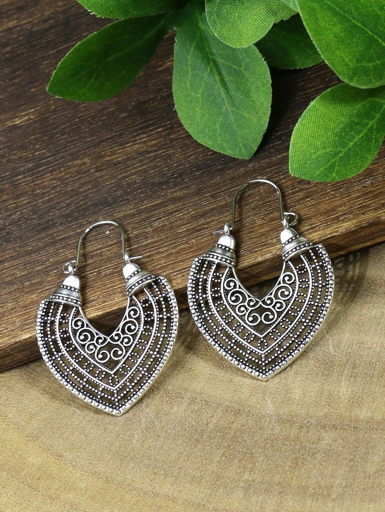 Buy SHEIN EMERY ROSE 6pairs Hollow Out Hoop Earrings in Pakistan