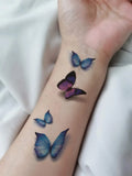 Buy SHEIN 1sheet Butterfly Pattern Tattoo Sticker in Pakistan