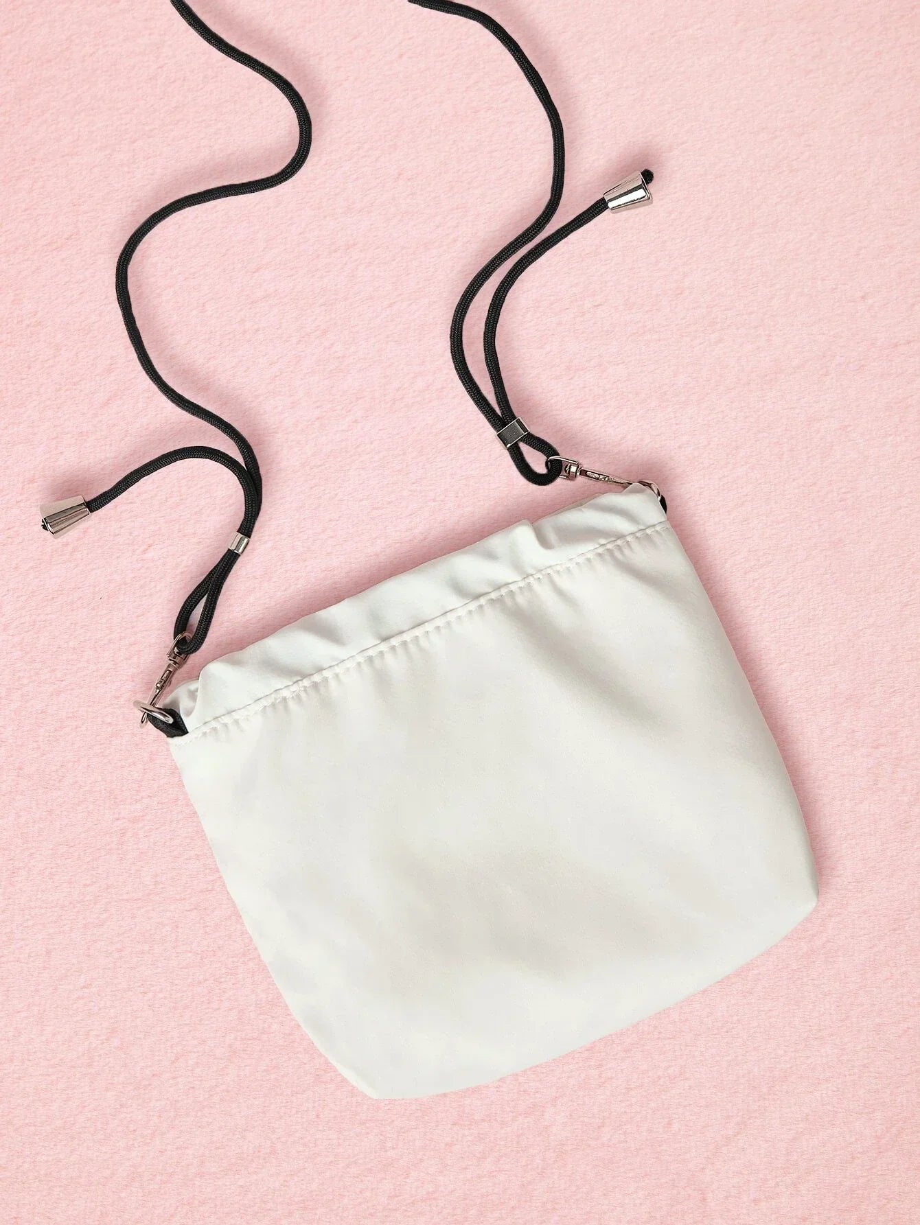 Buy Shein Letter Graphic Drawstring Crossbody Bag in Pakistan