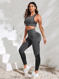 Buy SHEIN Racer Back Scrunch Butt Sports Set in Pakistan