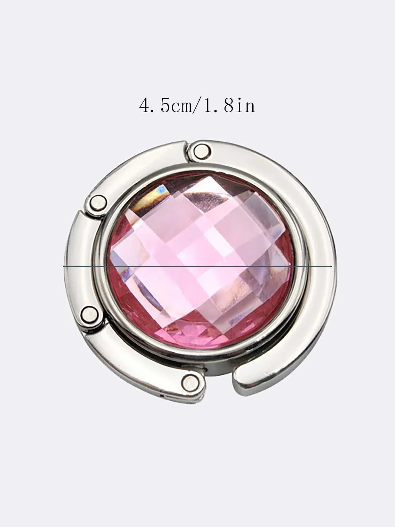 Buy SHEIN Fashion Bag Holder, Handbag Hanger, Folding Hook Holder, Portable Key Ring Rack, Table Hook, Hardware Travel Outdoor Storage in Pakistan