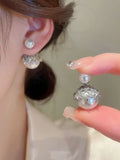 Buy Shein Faux Pearl Decor Earring Jackets in Pakistan