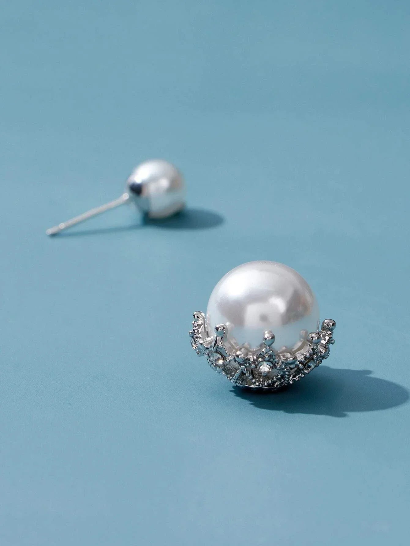 Buy Shein Faux Pearl Decor Earring Jackets in Pakistan
