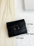 Buy Shein Crocodile Embossed Small Wallet in Pakistan