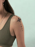 Buy SHEIN 1sheet Star & Moon Pattern Tattoo Sticker in Pakistan