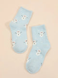 Buy Shein Snowman Pattern Crew Socks in Pakistan