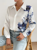 Buy Shein Floral Print Button Front Shirt in Pakistan
