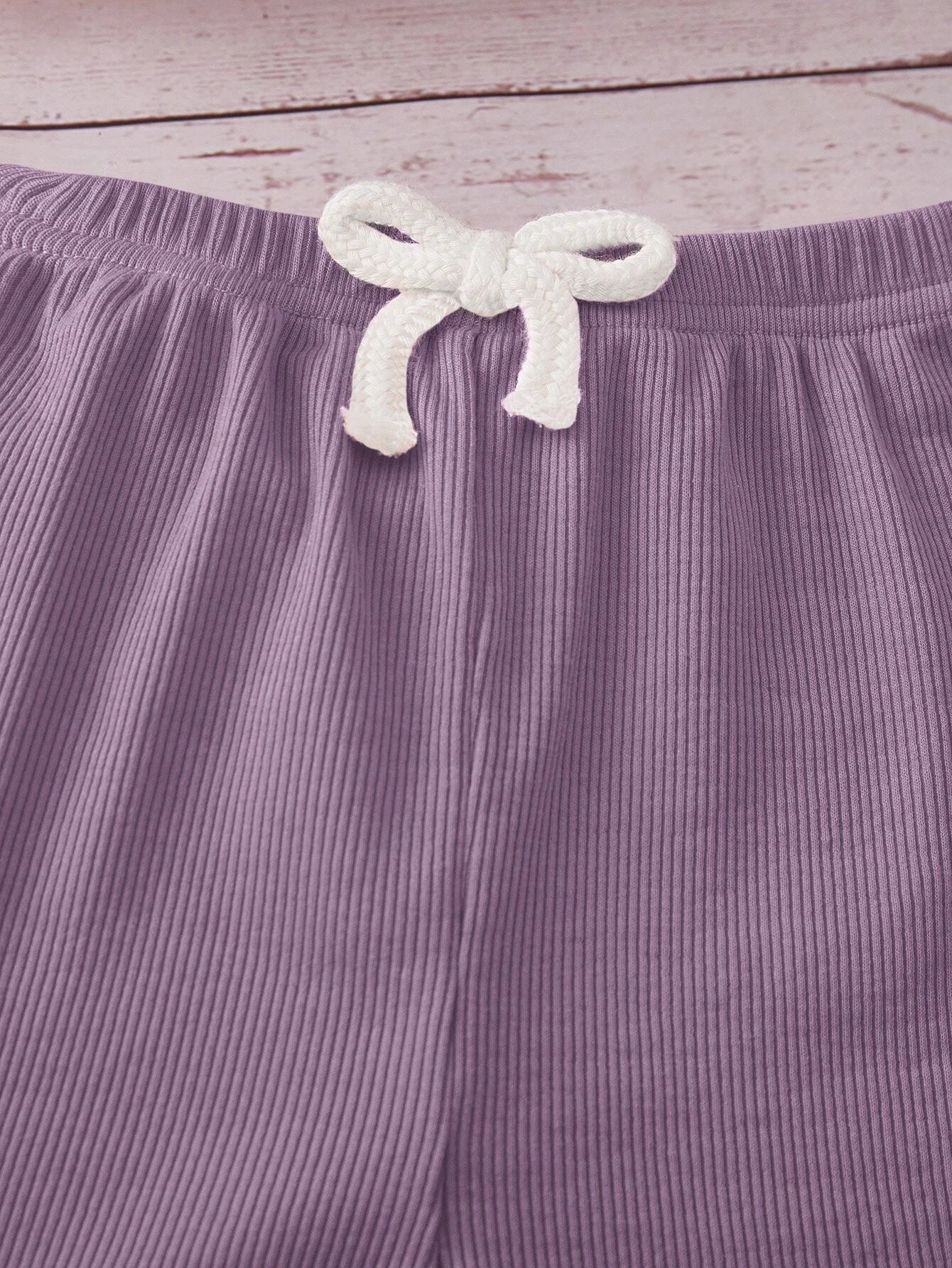 Buy SHEIN Baby Letter Graphic Tank Top & Tie Front Shorts in Pakistan