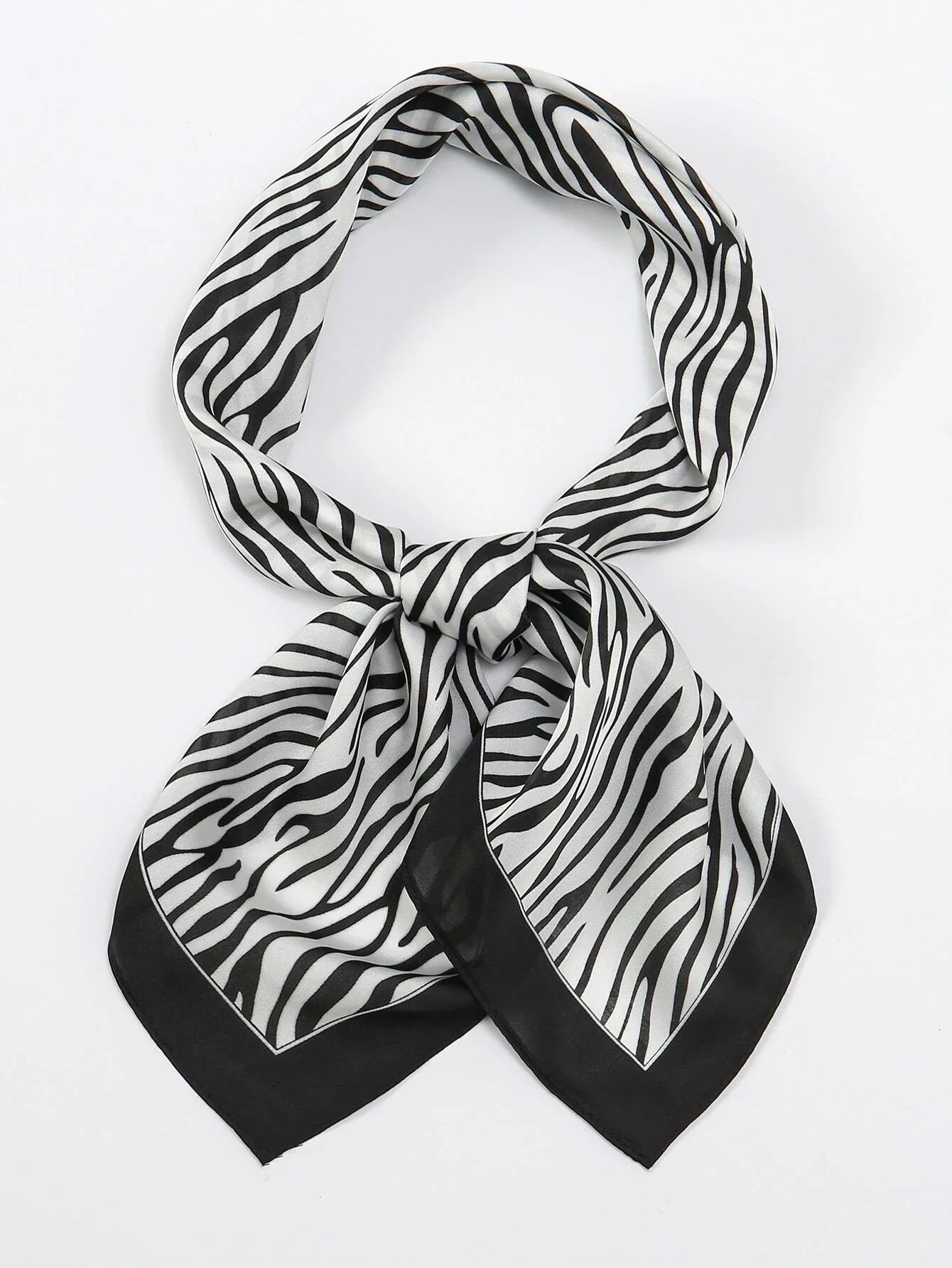 Buy SHEIN Zebra Striped Print Bandana in Pakistan