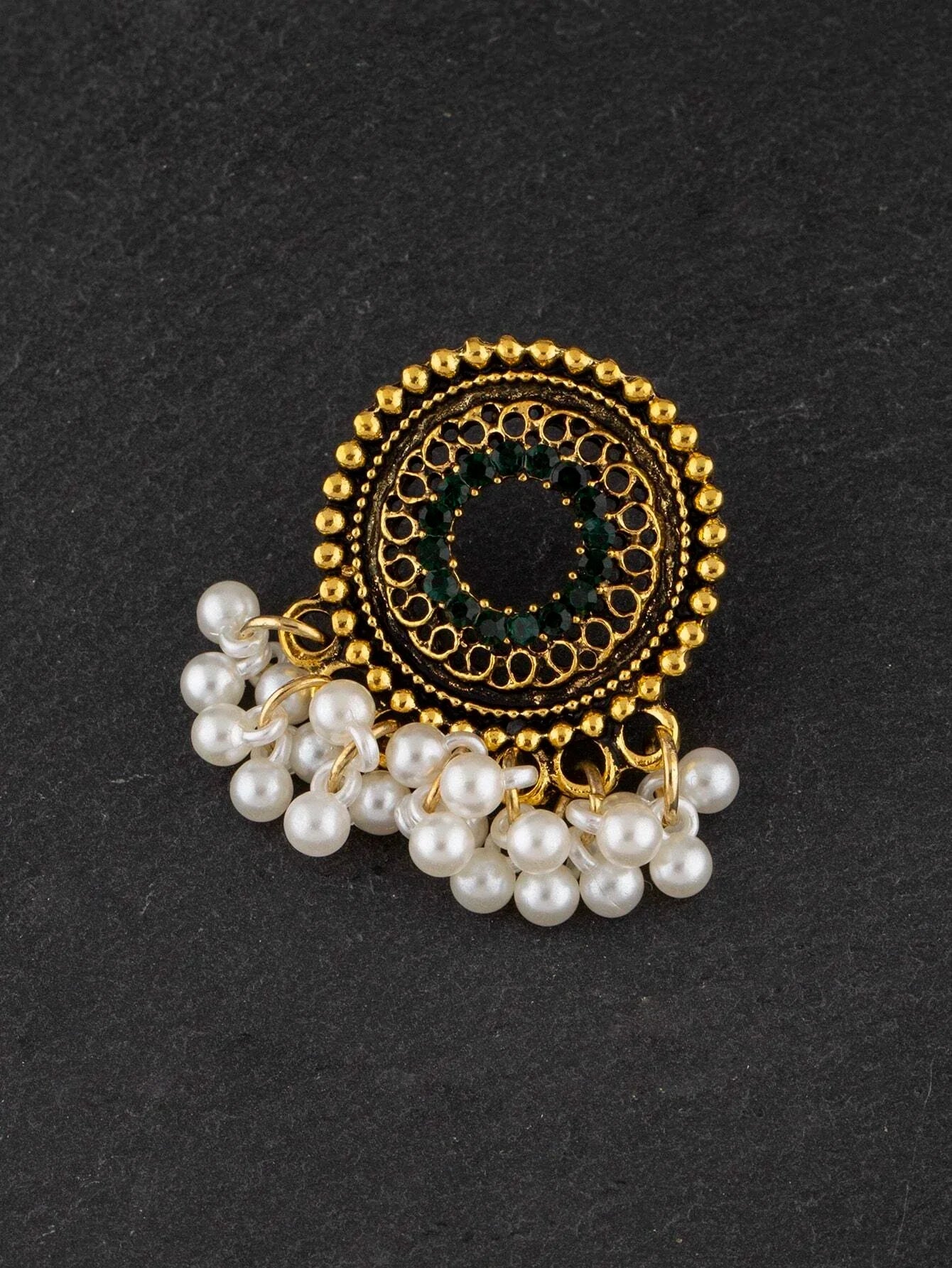 Buy SHEIN Faux Pearl Tassel Drop Earrings in Pakistan