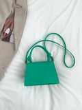 Buy SHEIN Mini Crocodile Embossed Flap Square Bag in Pakistan