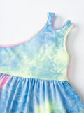 Buy SHEIN Baby Tie Dye One Shoulder Dress in Pakistan