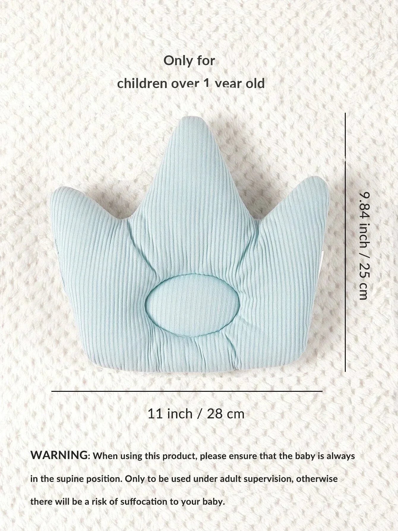 Buy SHEIN 1pc Baby Crown Design Pillow in Pakistan