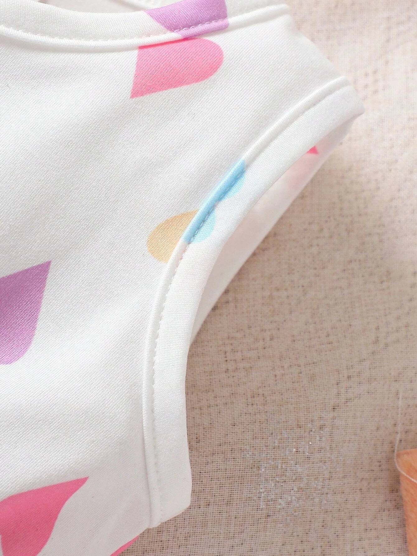 Buy SHEIN Baby Heart Print Dress in Pakistan